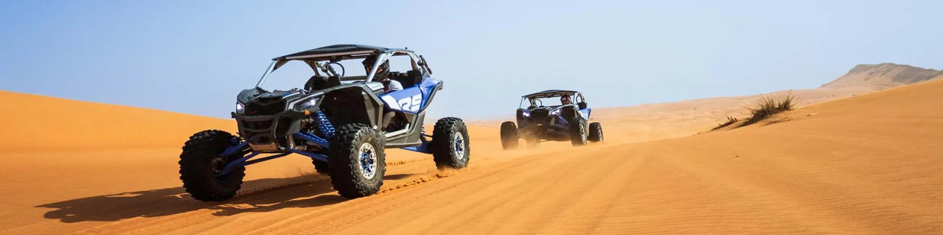 Group Adventures on a Can-Am Off-Road Buggy Ride