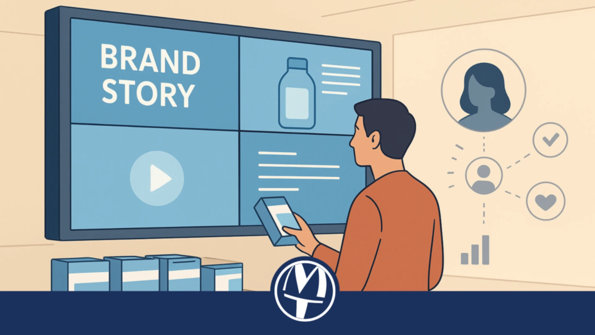 Sensor-Activated Storytelling: Crafting Immersive In-Store Experiences with Video Walls and Sensor Technology