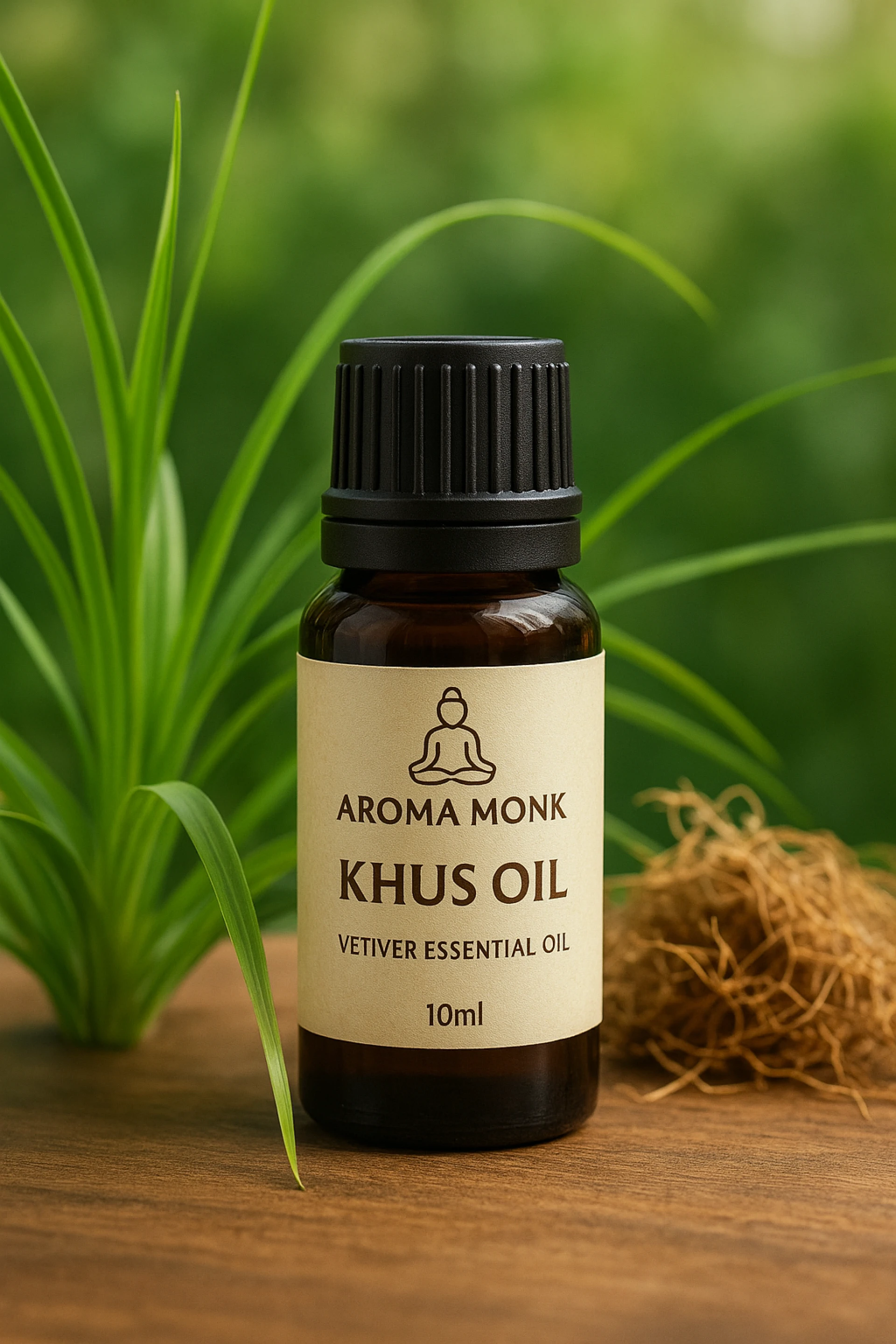 Aroma Monk’s Khus Oil: Nature’s Green Elixir for Calm, Clarity, and Cooling Comfort