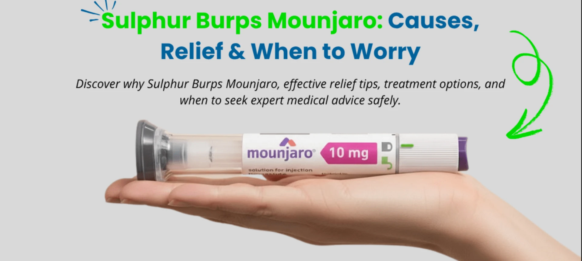 Cure Sulphur Burps from Mounjaro Naturally