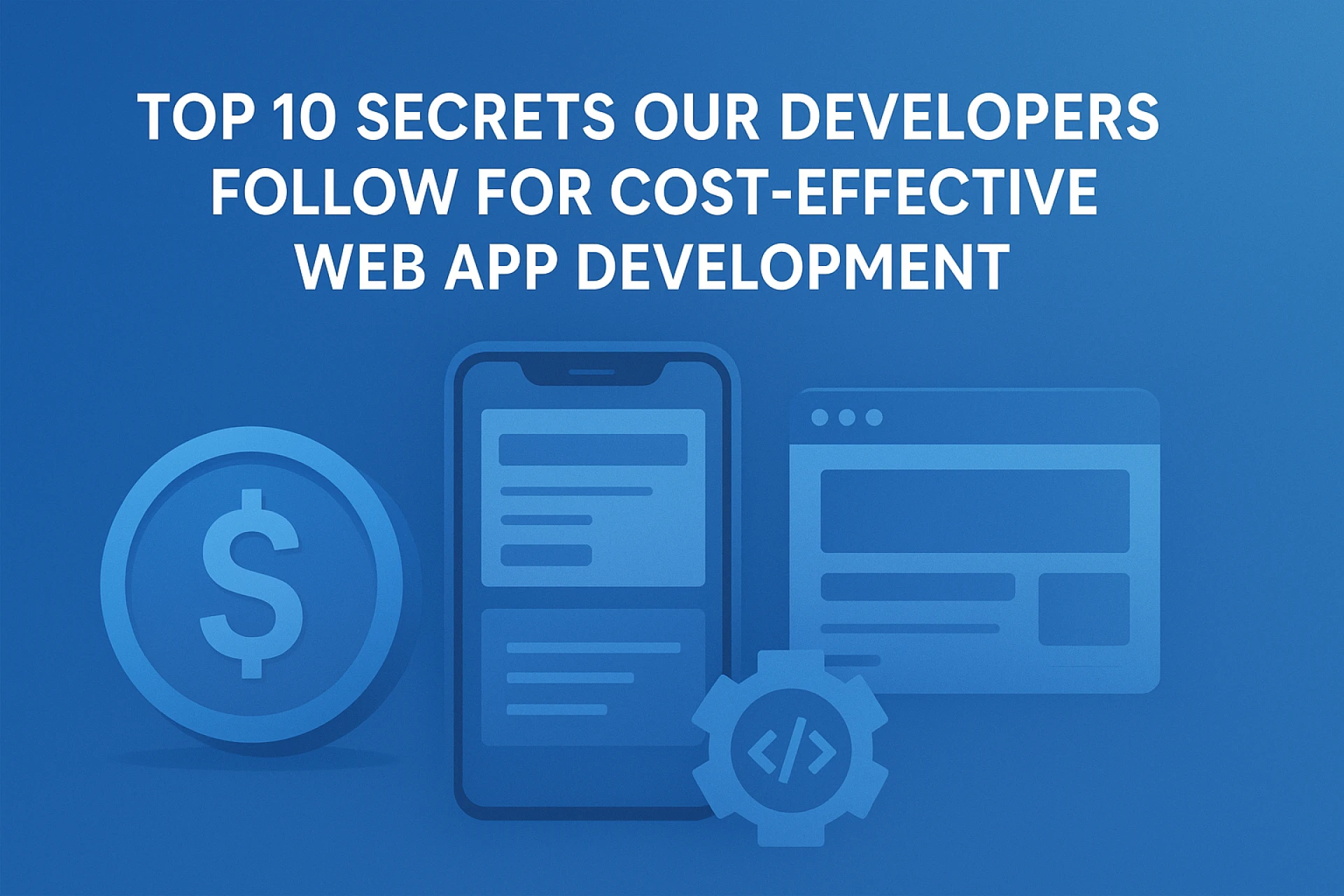 Top 10 Secrets Our Developers Follow for Cost-Effective Web App Development