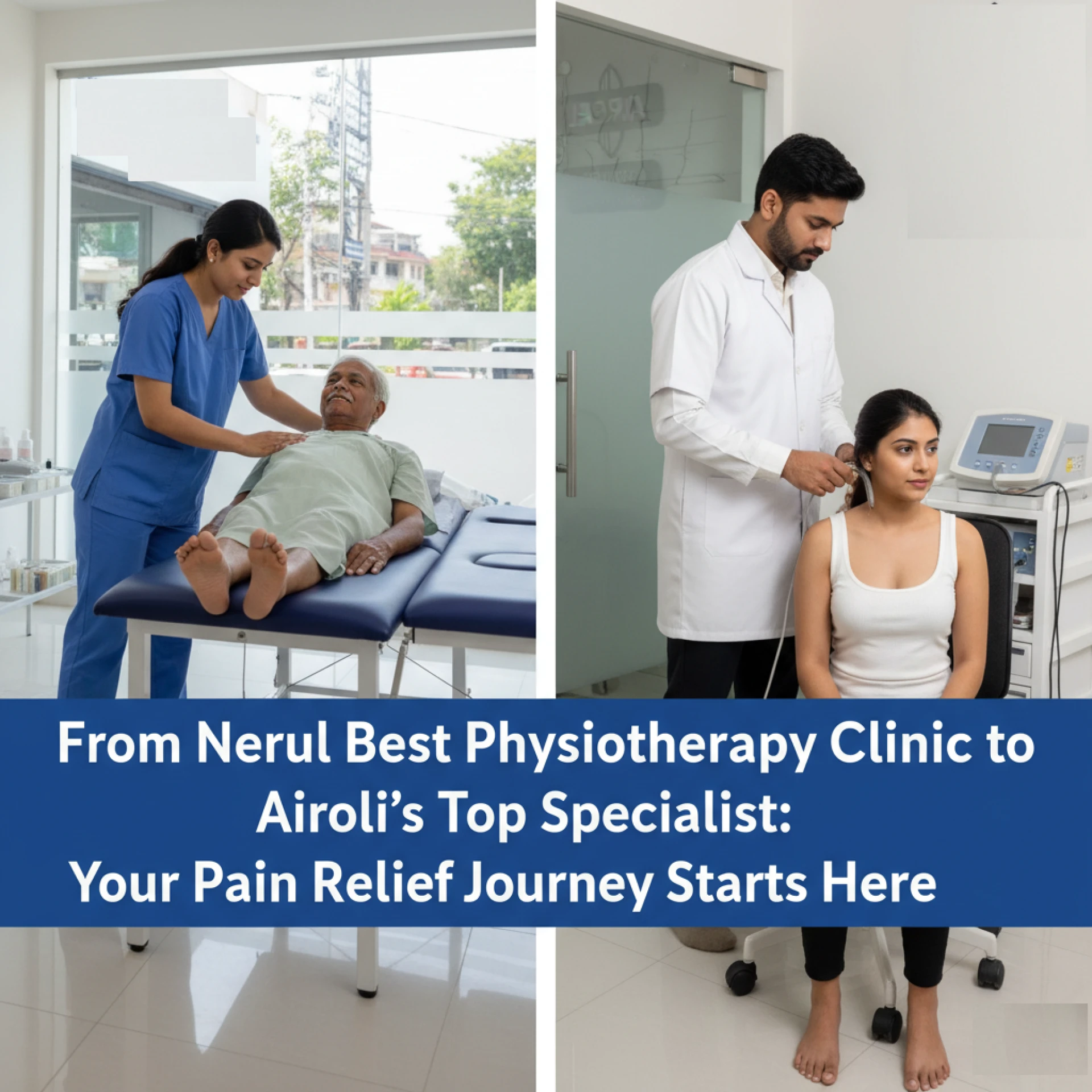 From Nerul Best Physiotherapy Clinic to Airoli's Top Specialist: Your Pain Relief Journey Starts Here