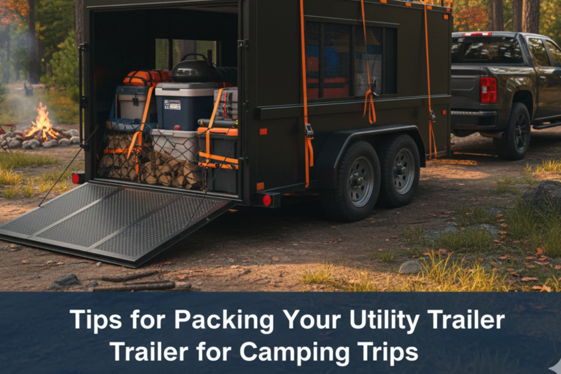 Tips for Packing Your Utility Trailer for Camping Trips