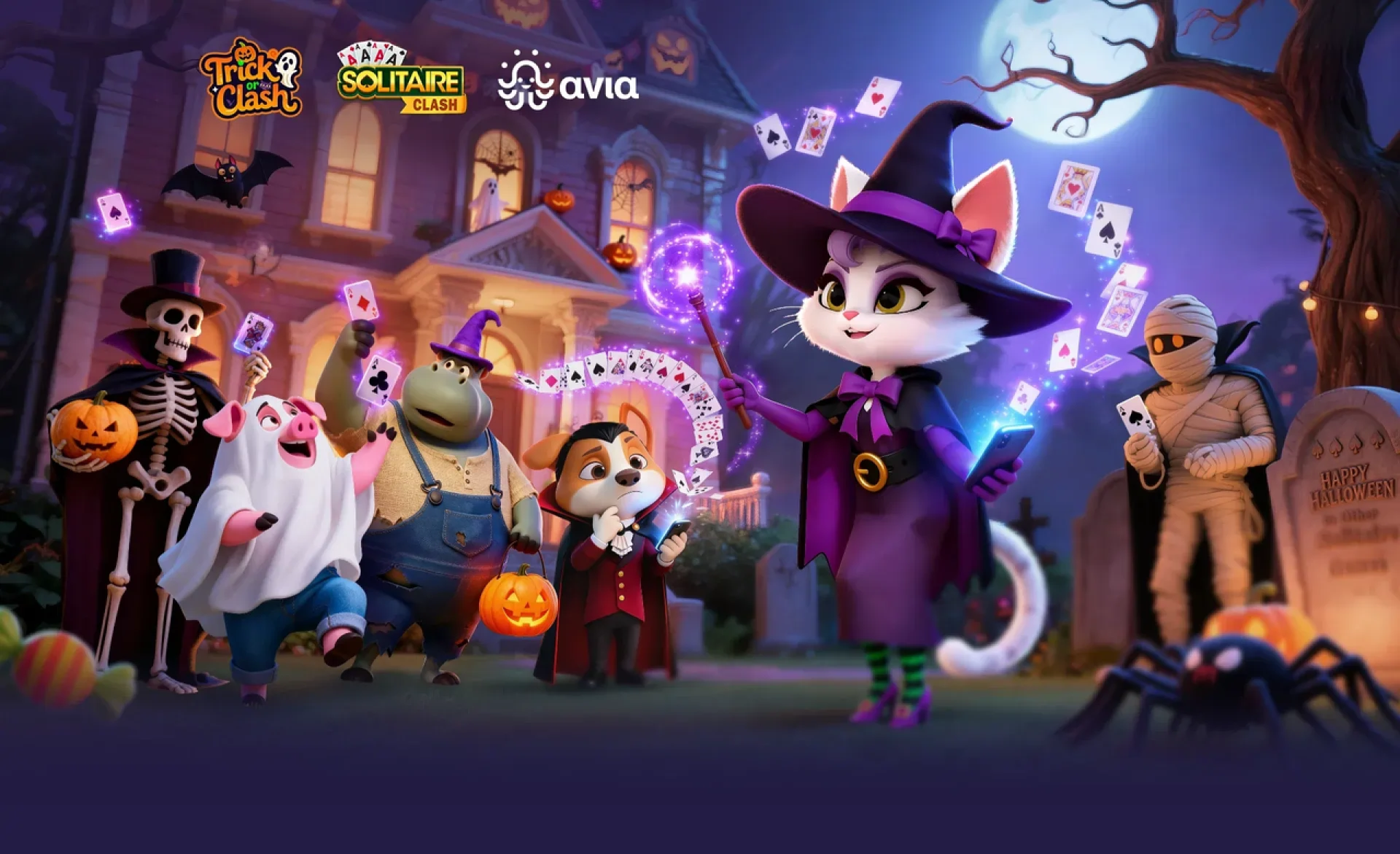 My Experience With the Aviagames Halloween Trick or Clash Event in Solitaire Clash