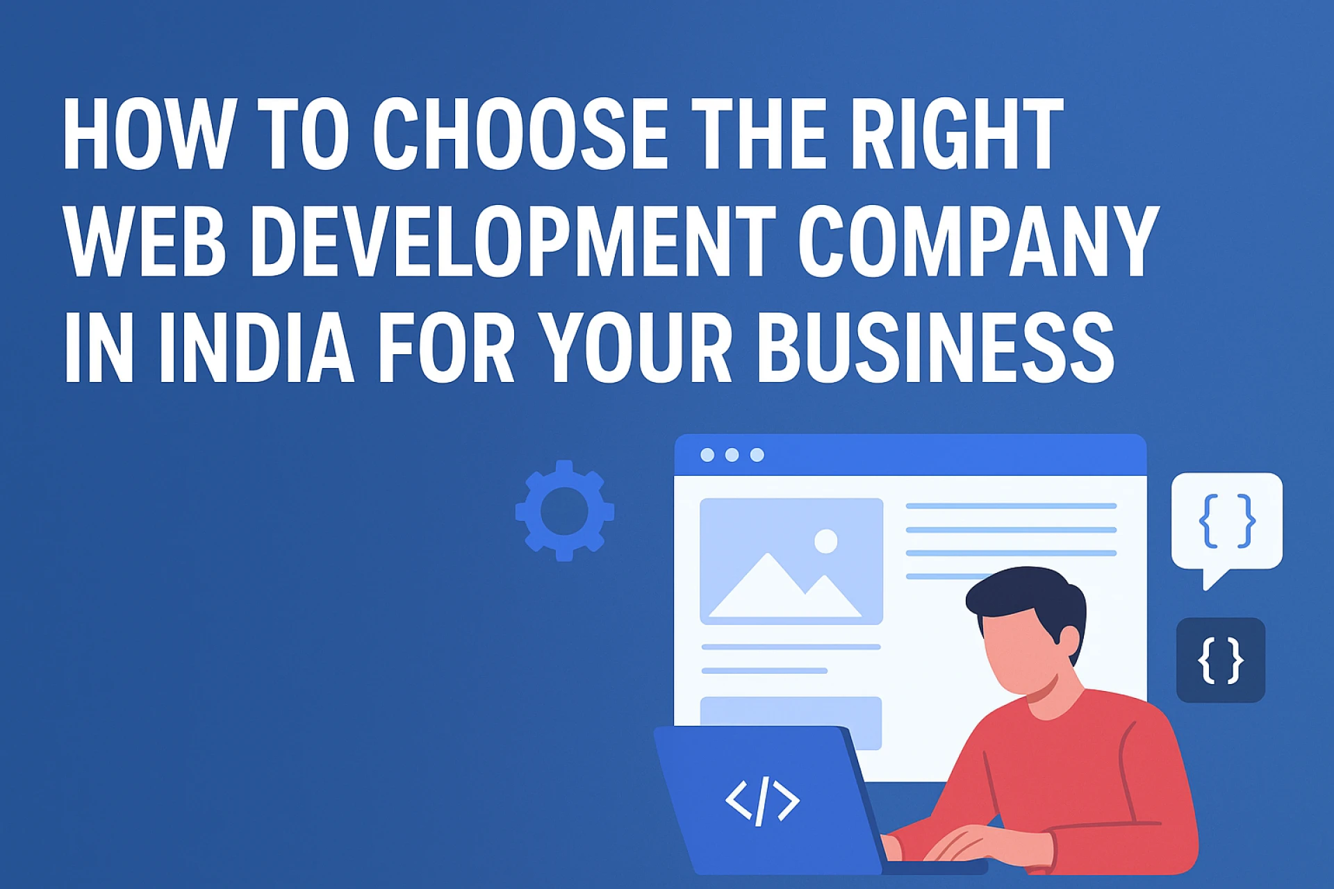 How to Choose the Right Web Development Company in India for Your Business