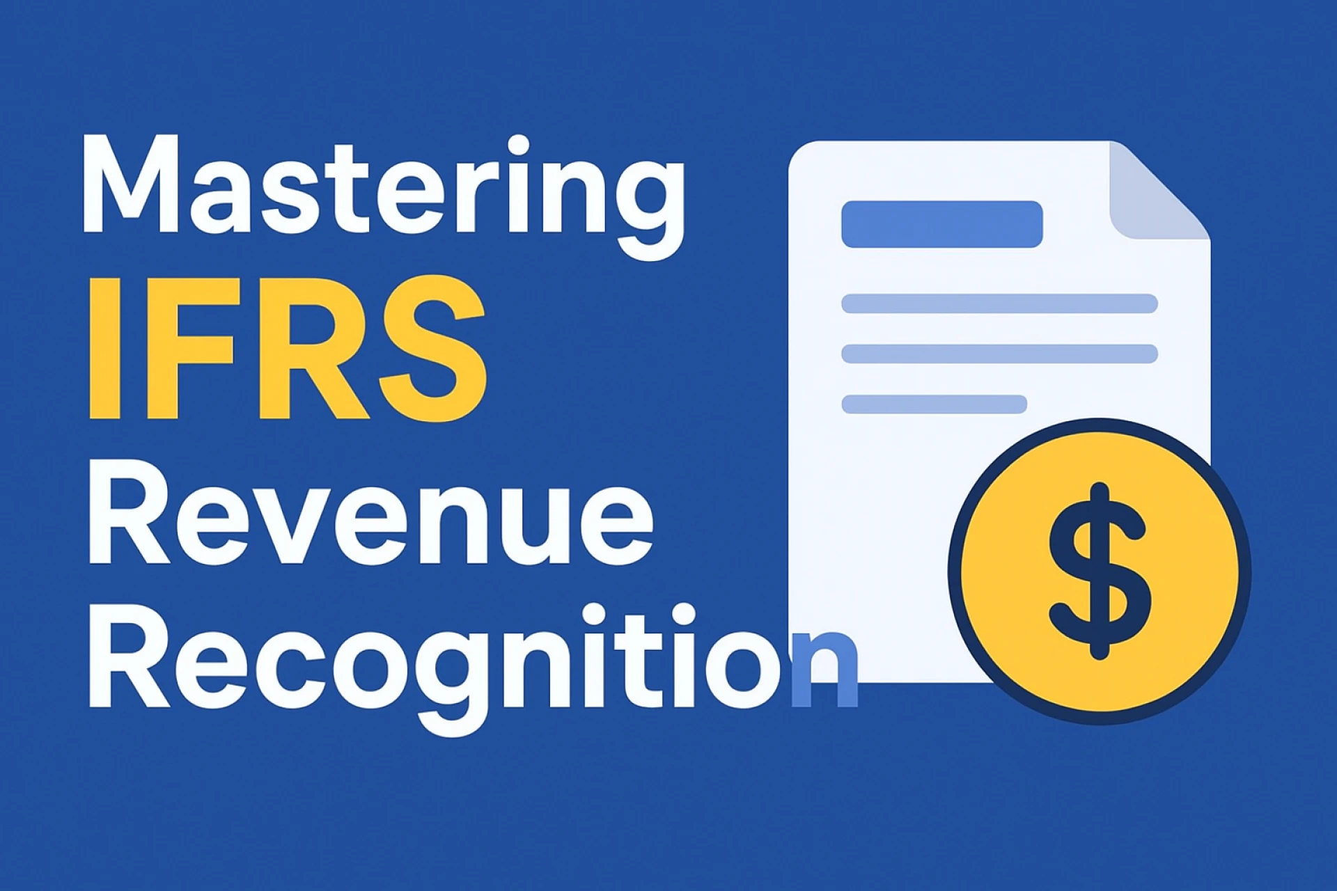 IFRS Revenue Recognition: A Complete Guide for Modern Businesses