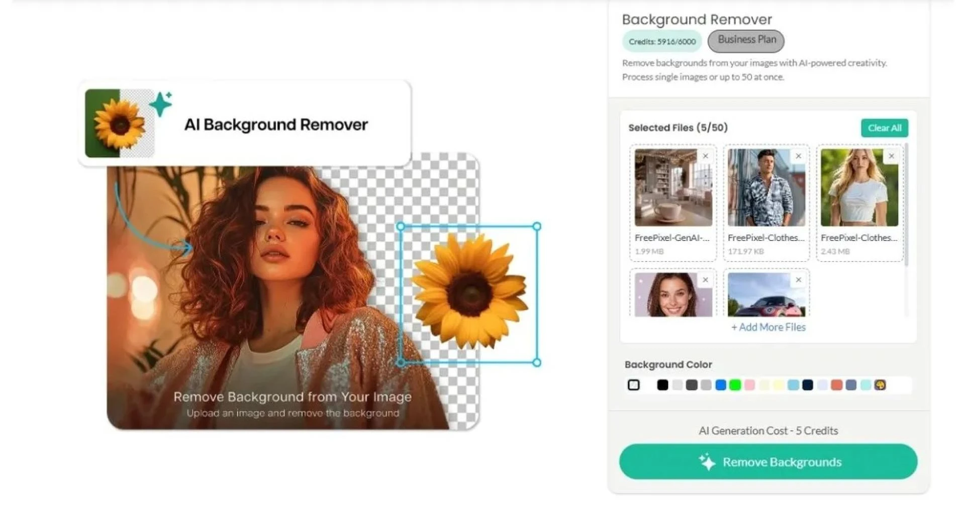 Background Removal for Ecommerce Product Photos