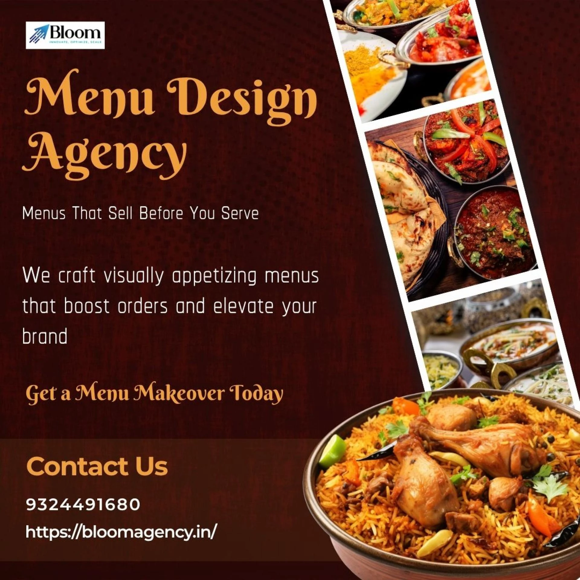 Transform Your Brand Identity with Creative Menu Card Design from the Best Menu Design Agency