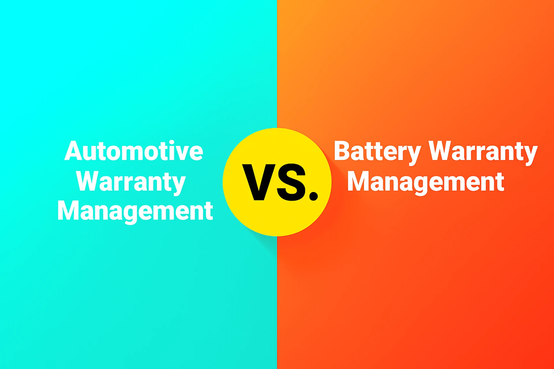 Automotive vs Battery Warranty Management - Key Differences in 2025