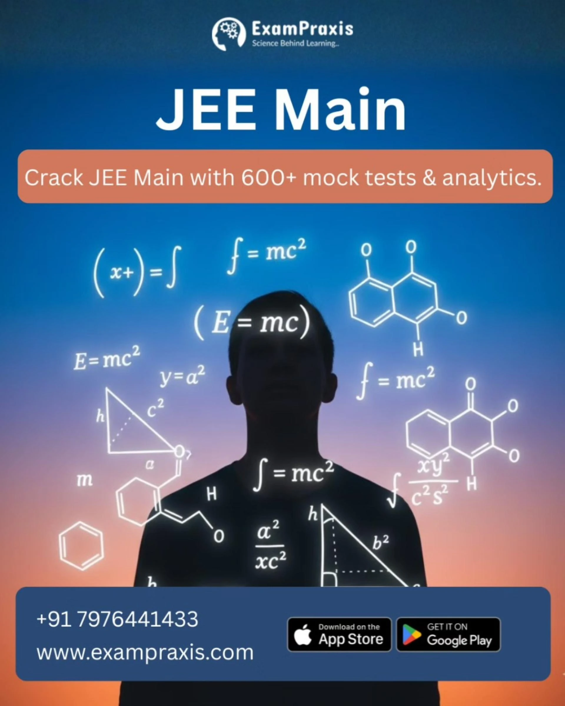 JEE Mock Test App by ExamPraxis - Your Path to a Top 100 Rank