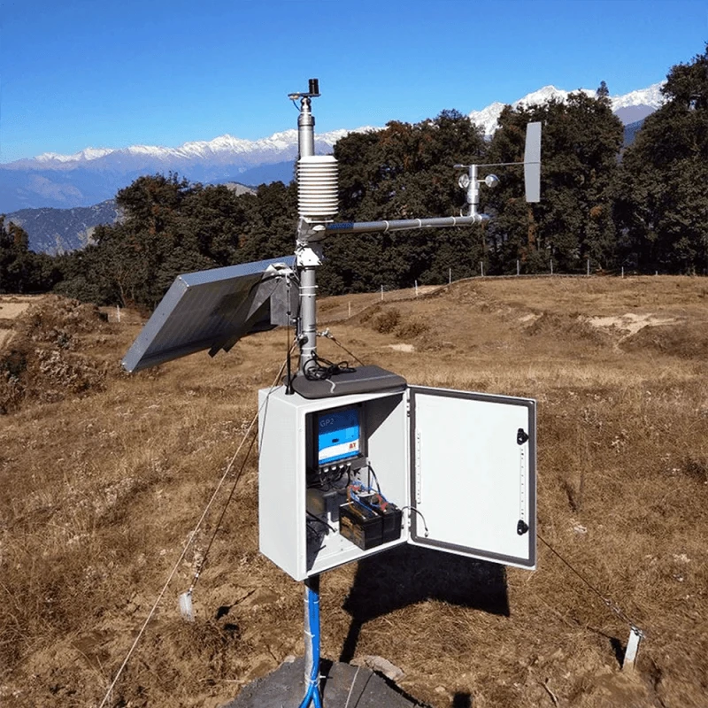 Advanced Environmental Monitoring with an Automatic Weather Station