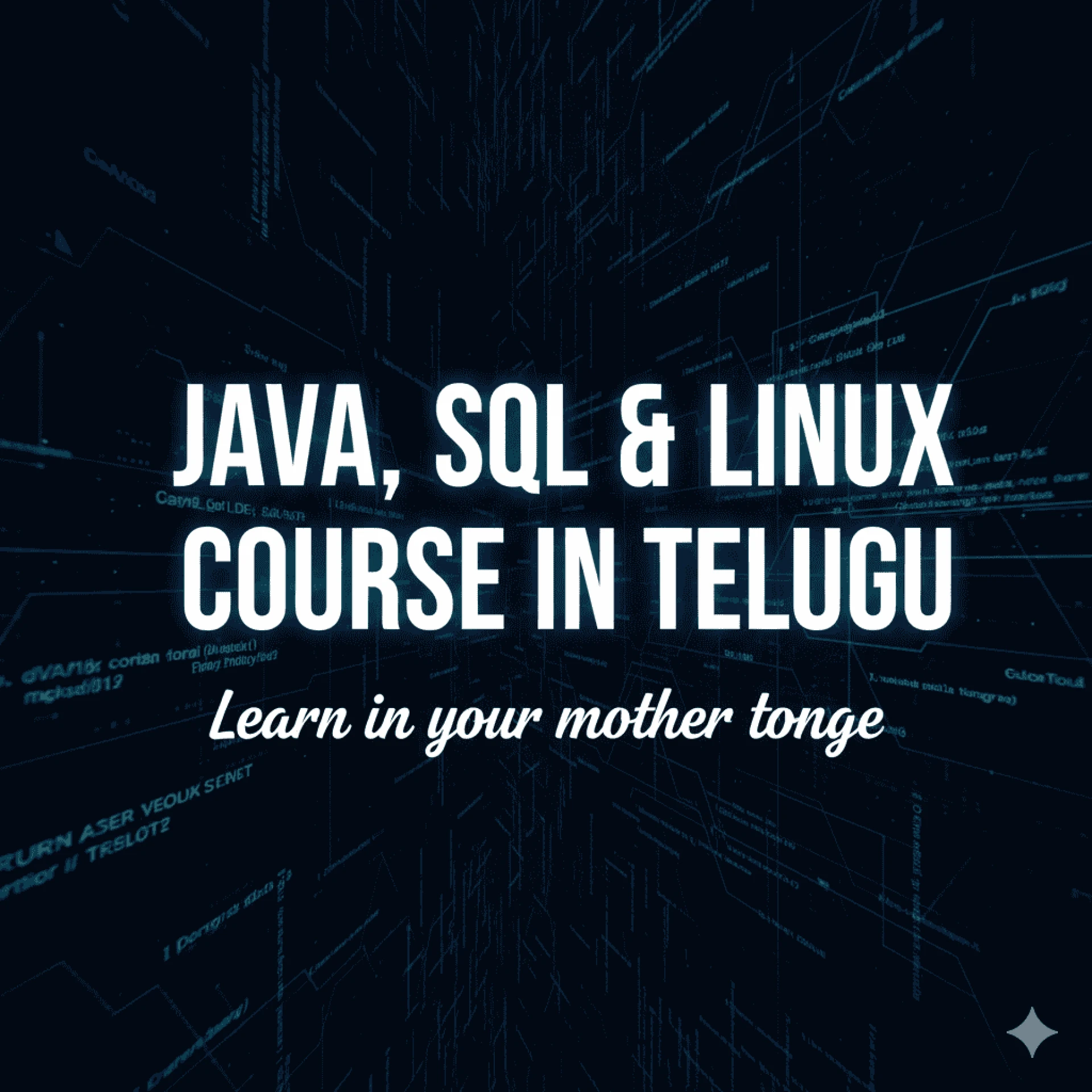 Java, SQL & Linux Course in Telugu – Your Complete Guide to IT Fundamentals