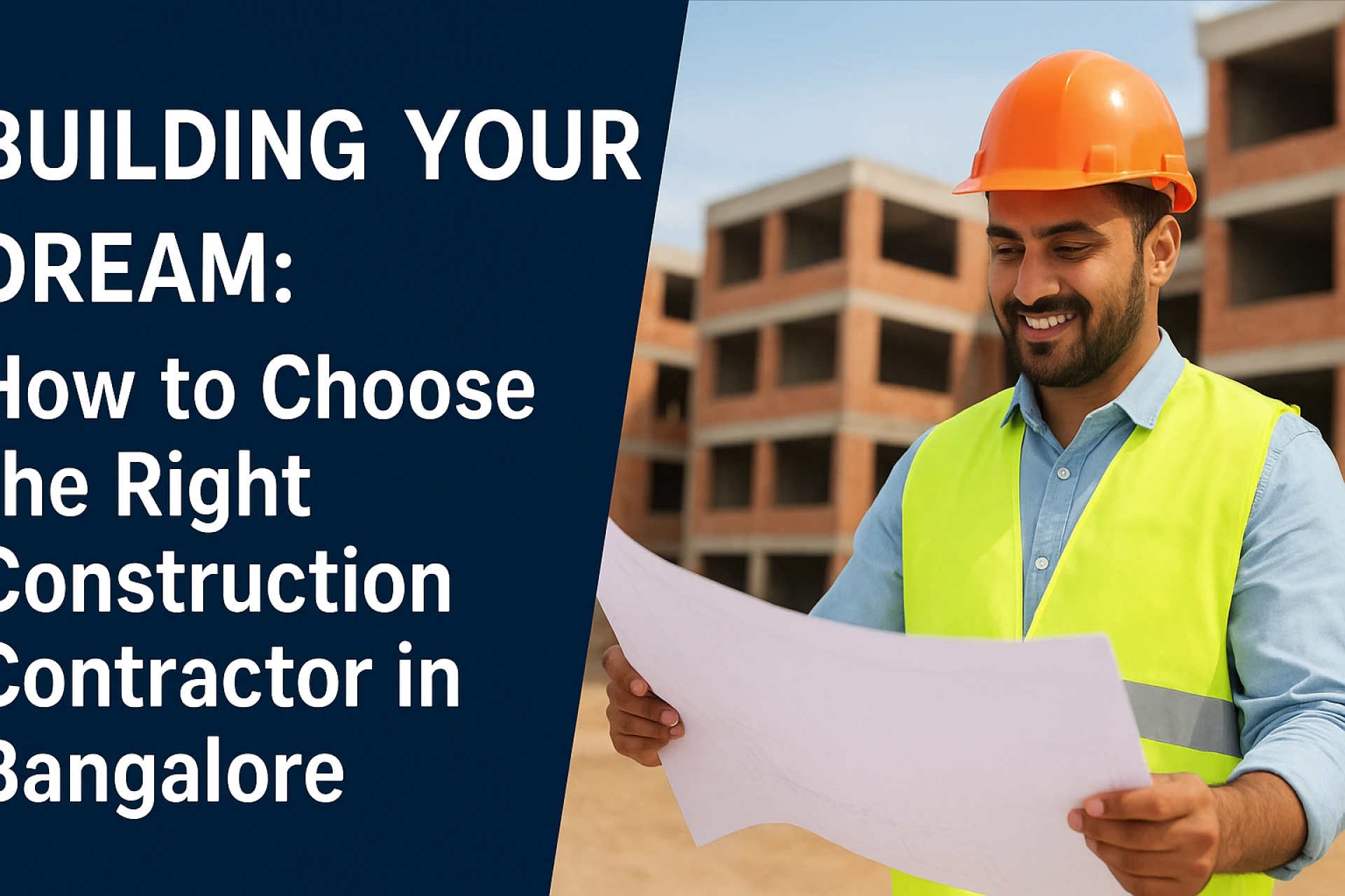Building Your Dream: How to Choose the Right Construction Contractor in Bangalore