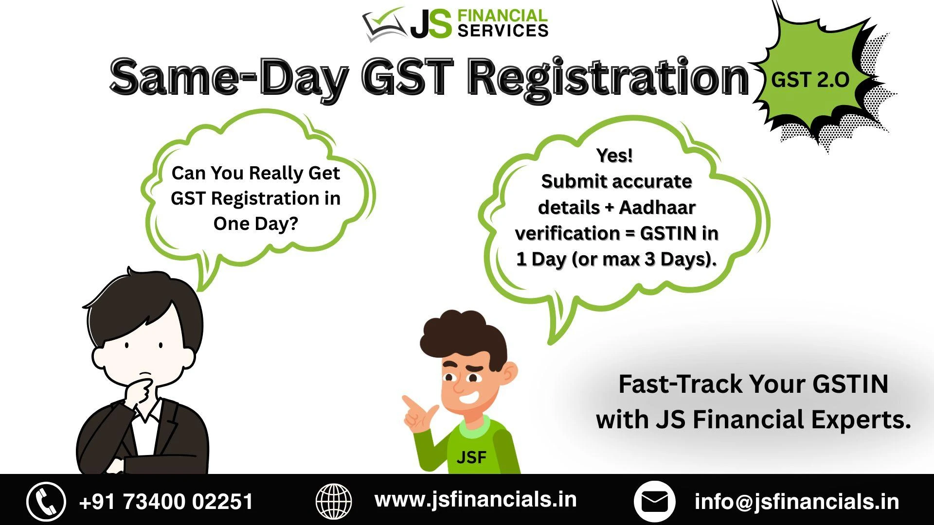 Same-Day GST Registration in India (2025): Everything You Need to Know