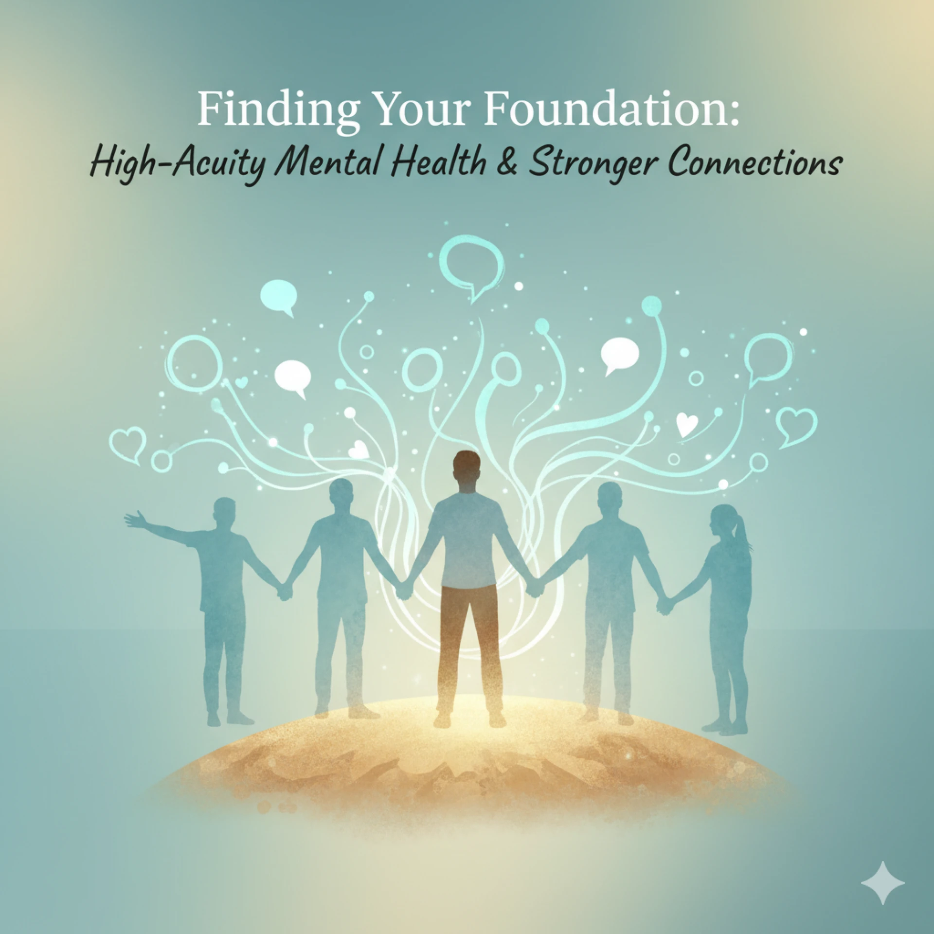 Finding Your Foundation: A Guide to High-Acuity Mental Health and Thriving Social Connections