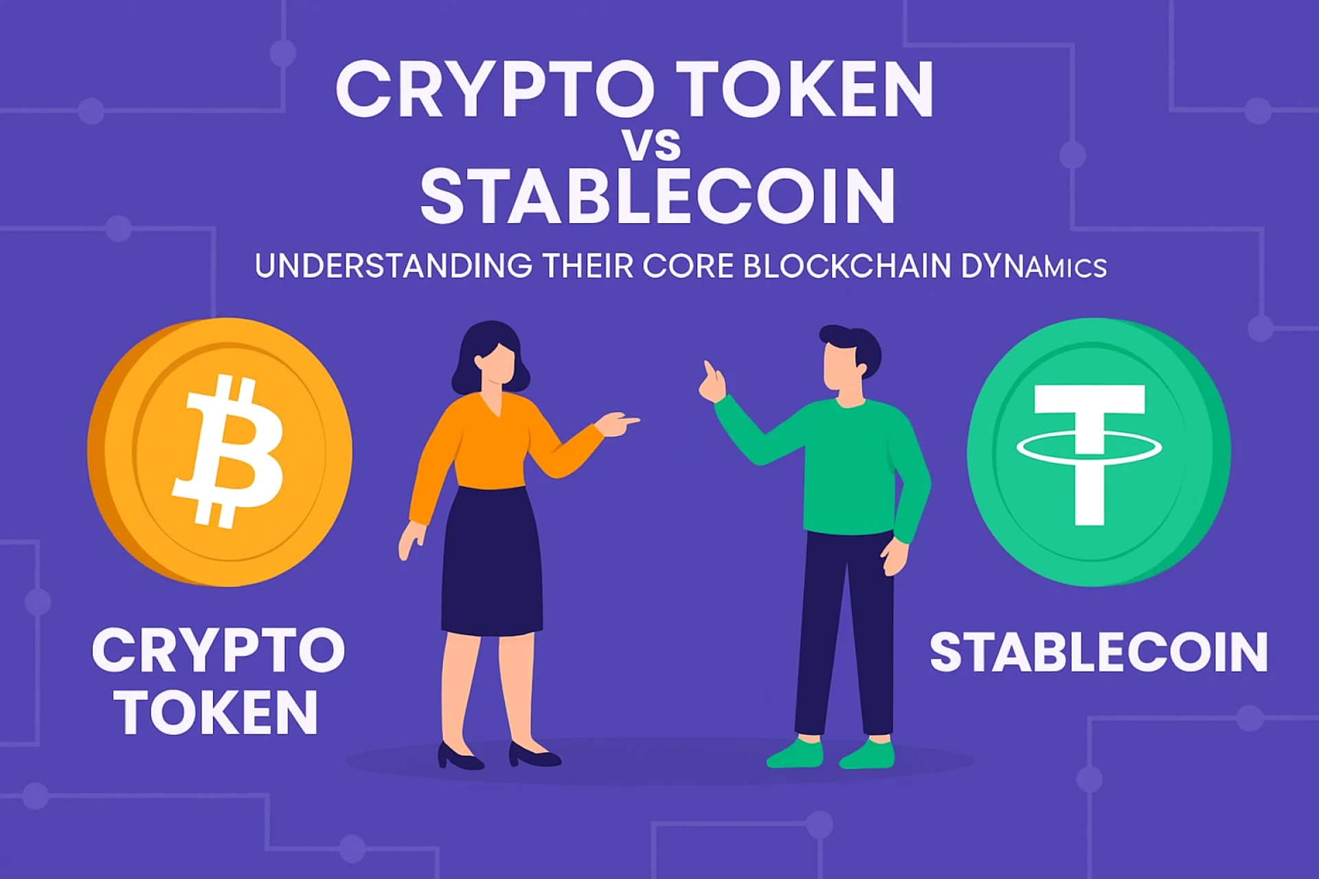 Crypto Token vs Stablecoin: Understanding Their Core Blockchain Dynamics