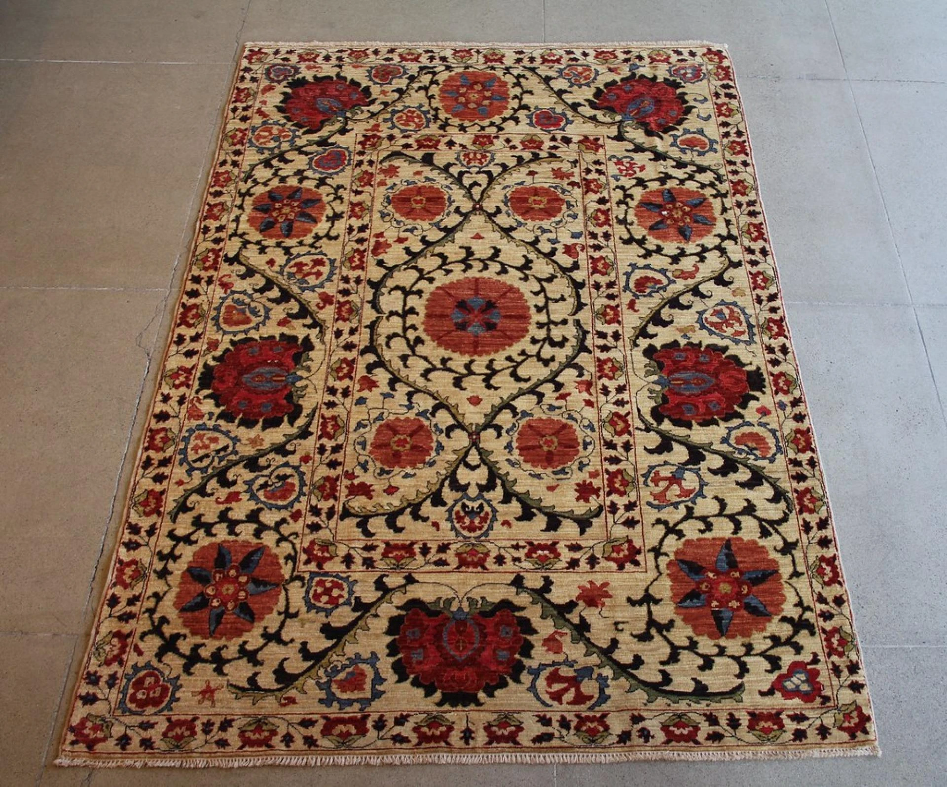 Suzani Custom Handmade Carpets | Luxury Rugs by Abbas Carpets