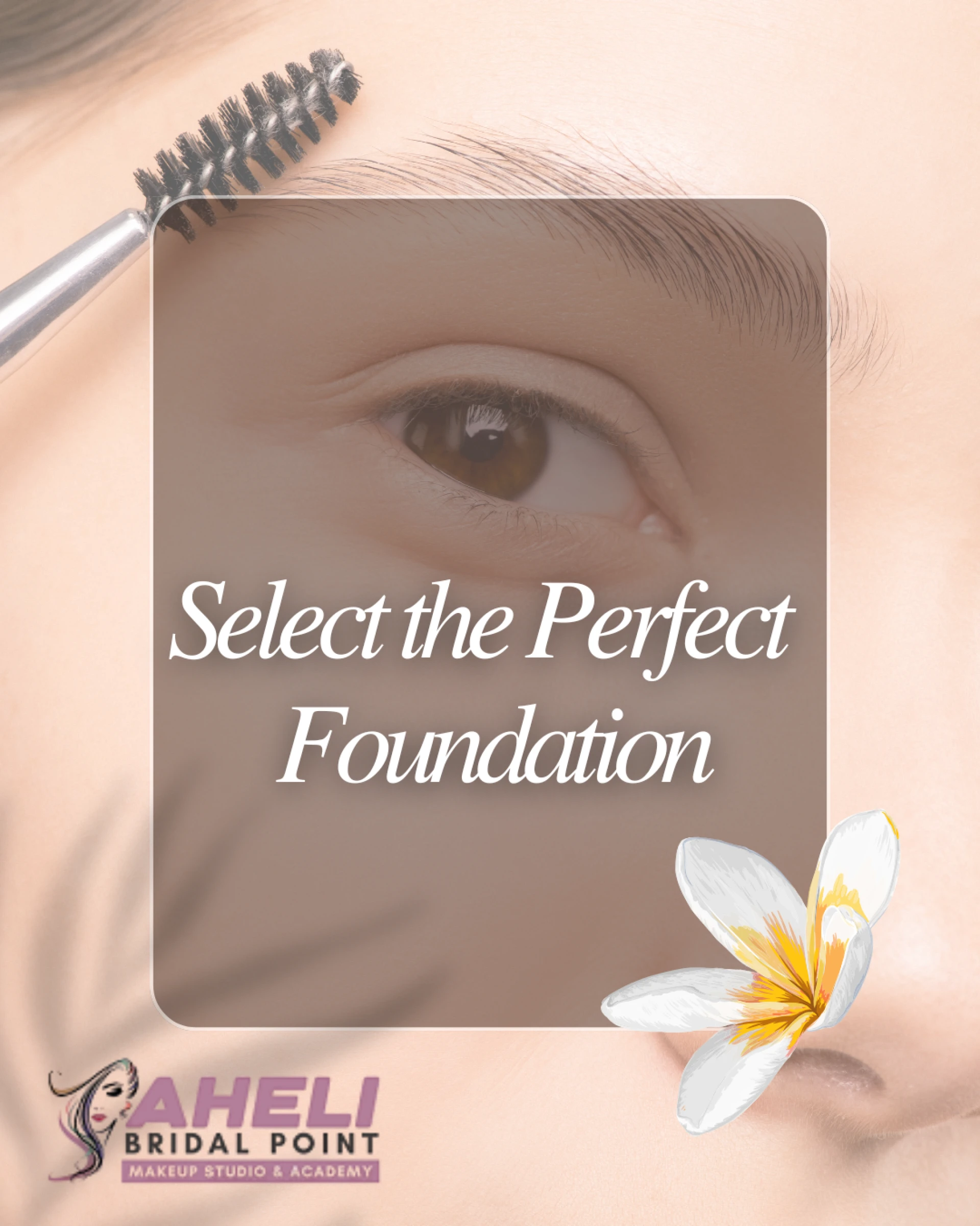 The Best Way to Select the Perfect Foundation Shade to your Skin.