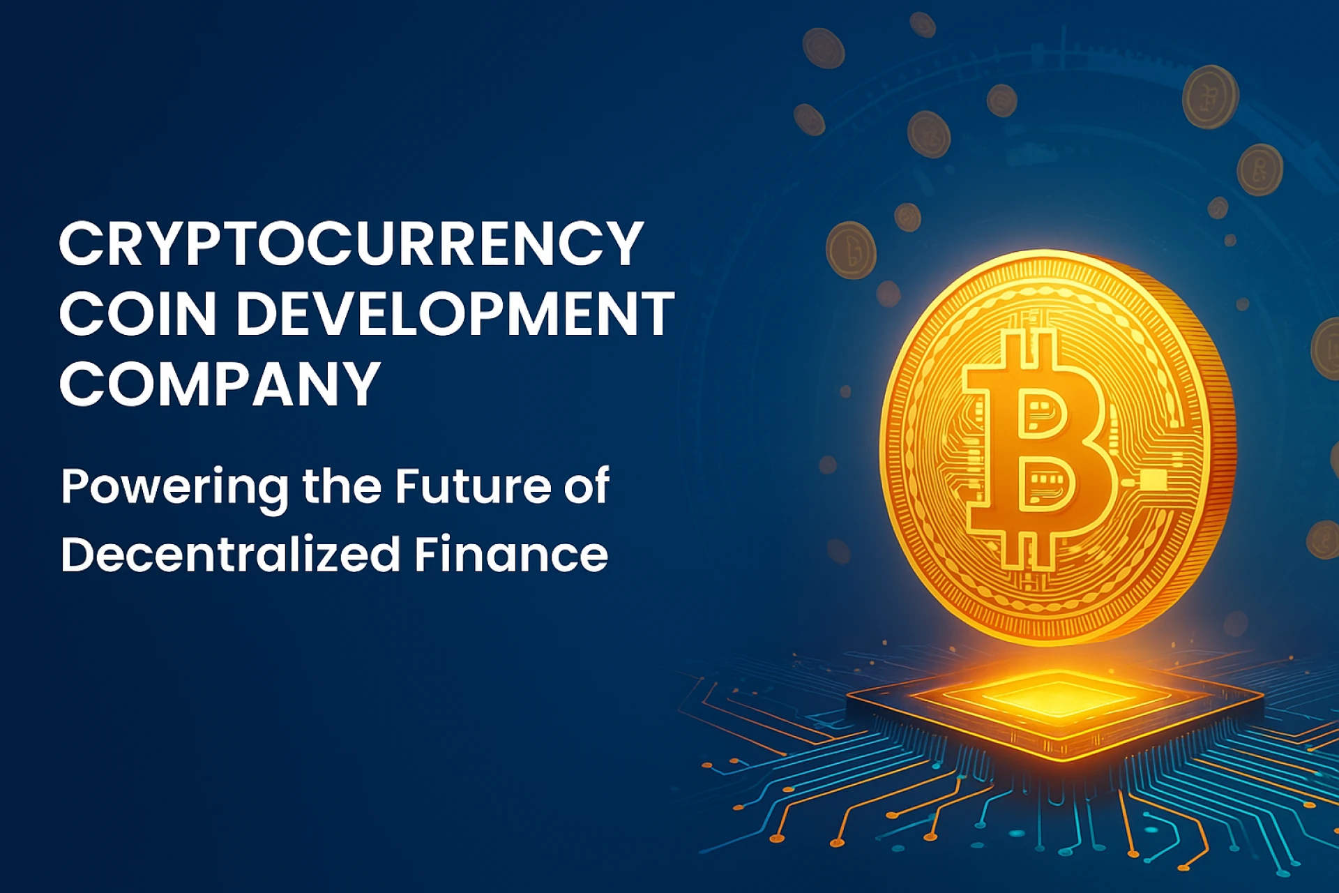Cryptocurrency Coin Development Company: Powering the Future of Decentralized Finance