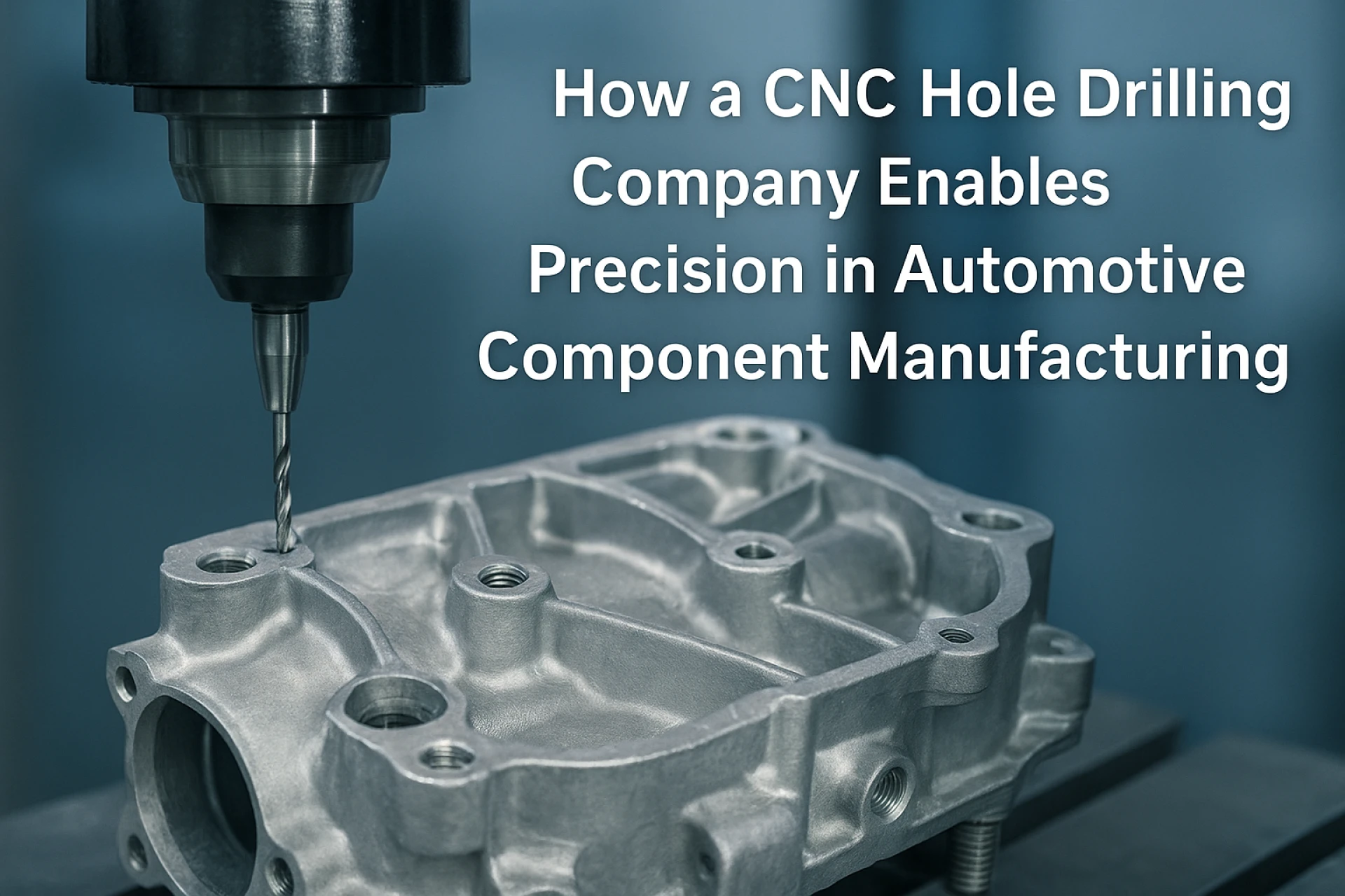 How a CNC Hole Drilling Company Enables Precision in Automotive Component Manufacturing