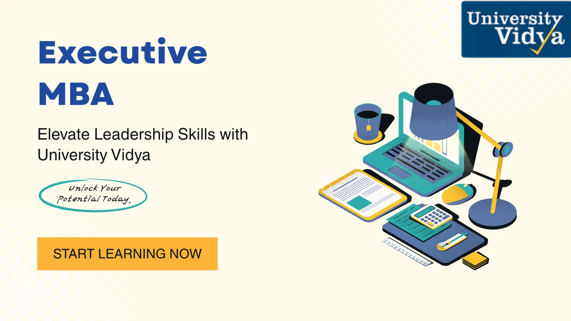Online Executive MBA – Elevate Leadership Skills with University Vidya