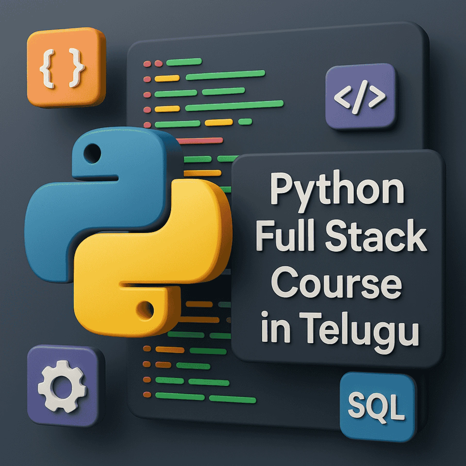 Python Full Stack Course in Telugu – Your Complete Path to a Software Career