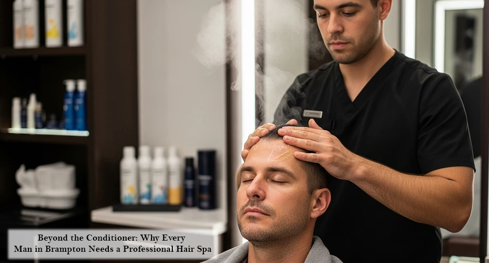 Beyond the Conditioner: Why Every Man in Brampton Needs a Professional Hair Spa