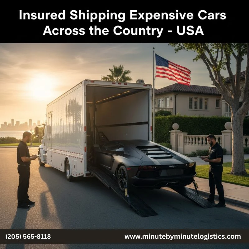 Insured Shipping Expensive Cars Across the Country - USA