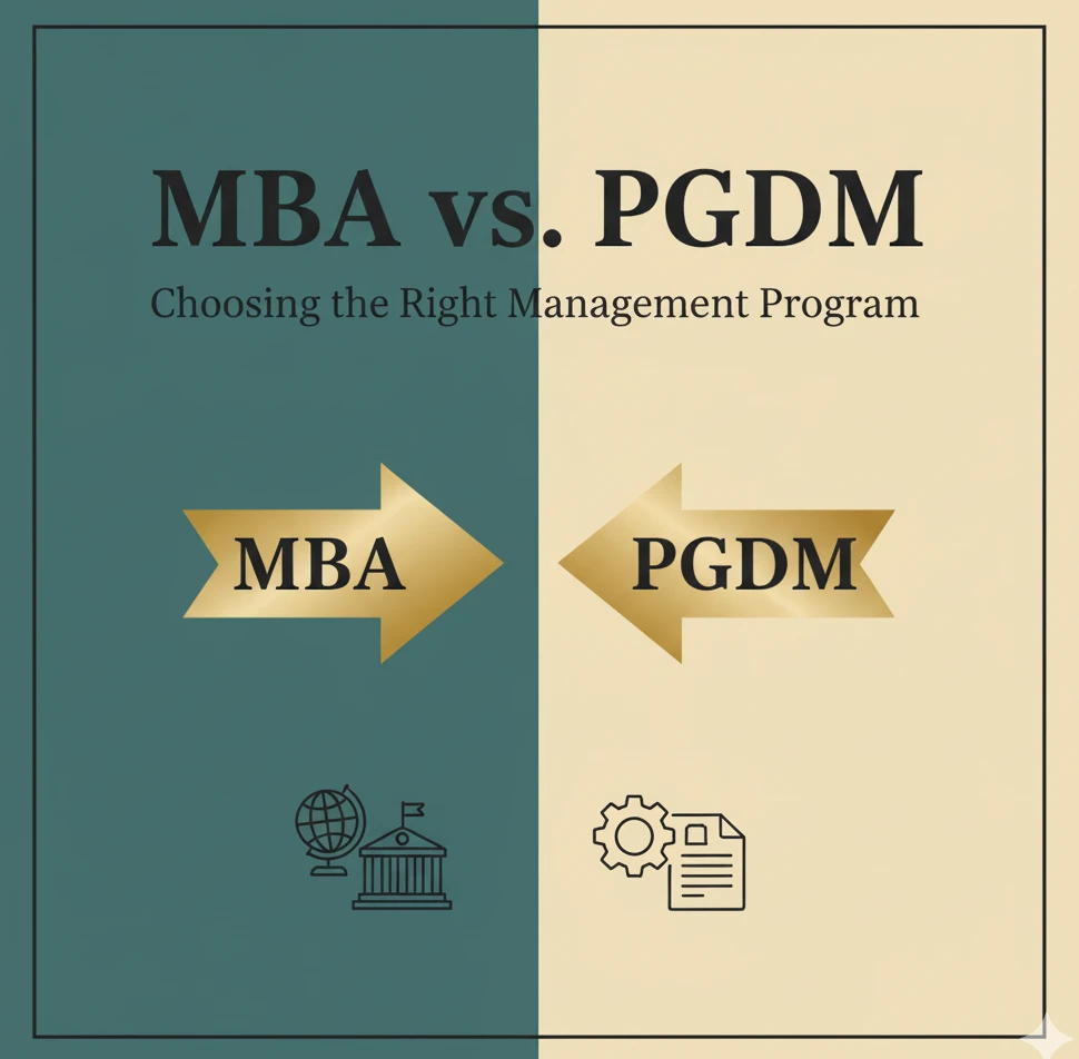 MBA vs. PGDM: The Ultimate Showdown - Which is Right for Your Career?
