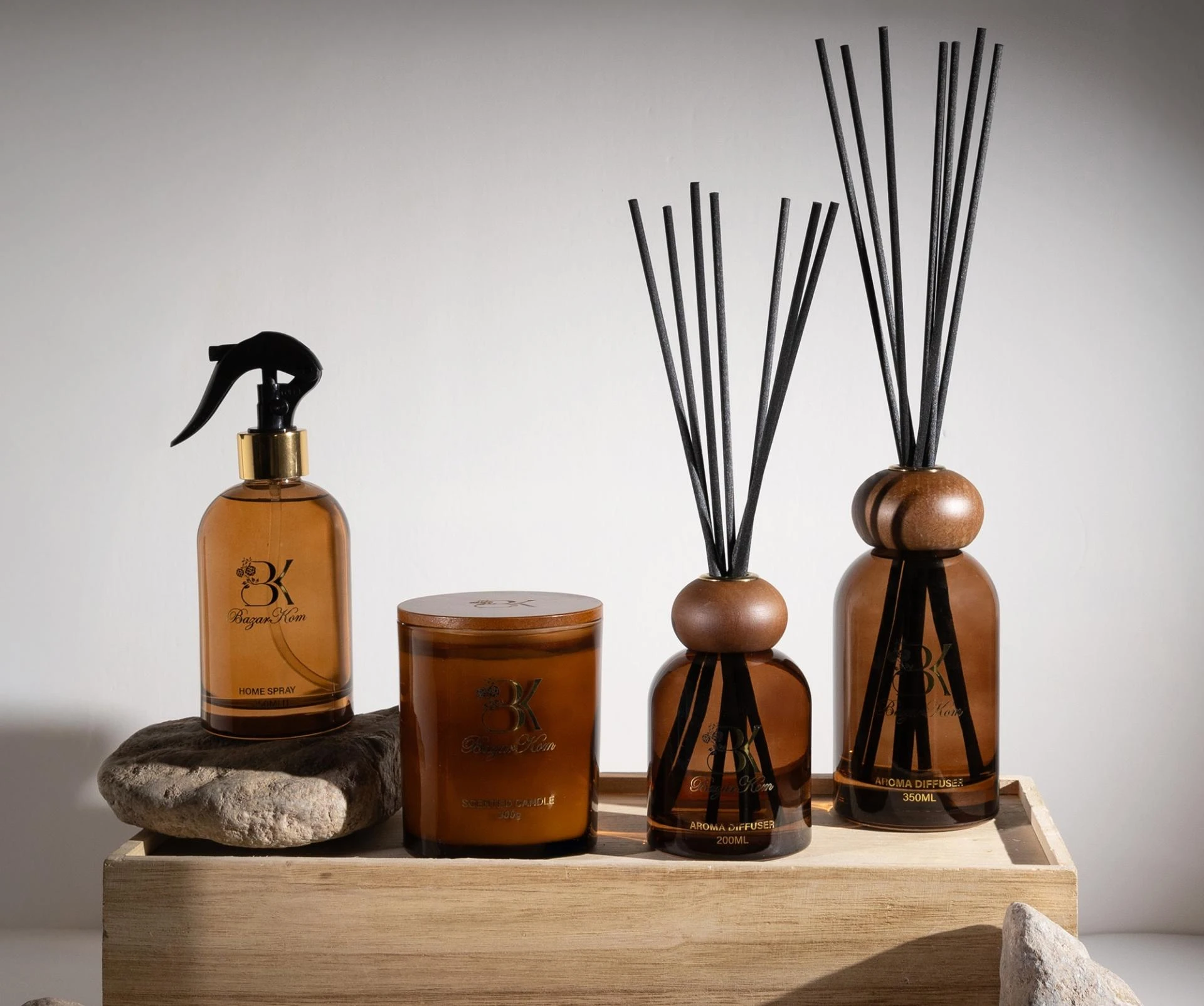 The Art of Calm Living: Handmade Soy and Aromatherapy Candles by Bazarkom UAE