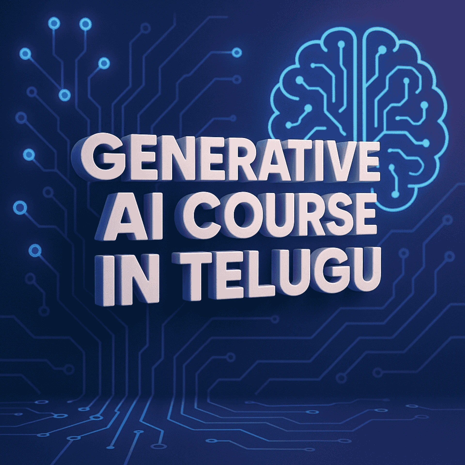 Generative AI Course in Telugu – A Clear Learning Path for Beginners