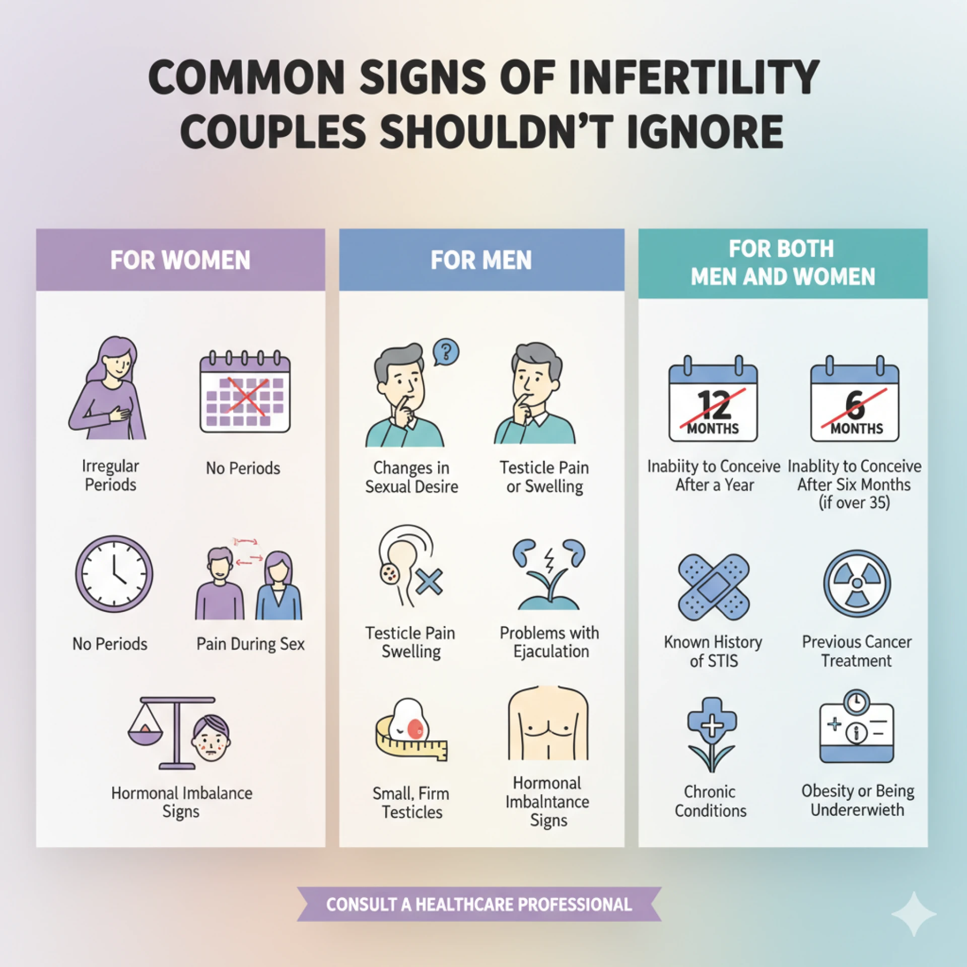 Common Signs of Infertility Couples Shouldn’t Ignore