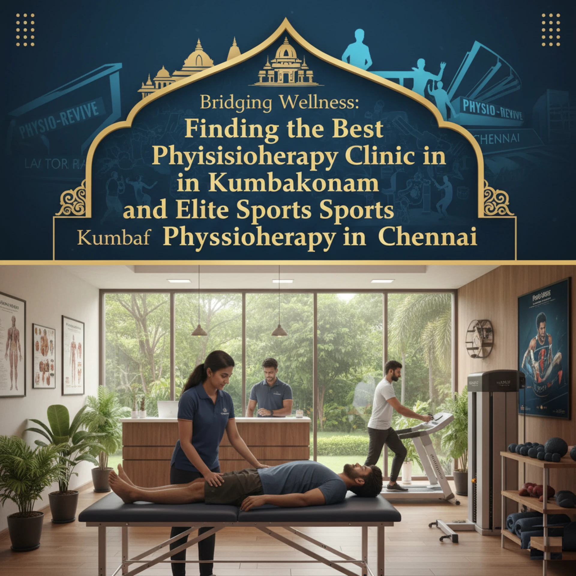 Bridging Wellness: Finding the Best Physiotherapy Clinic in Kumbakonam and Elite Sports Physiotherapy in Chennai