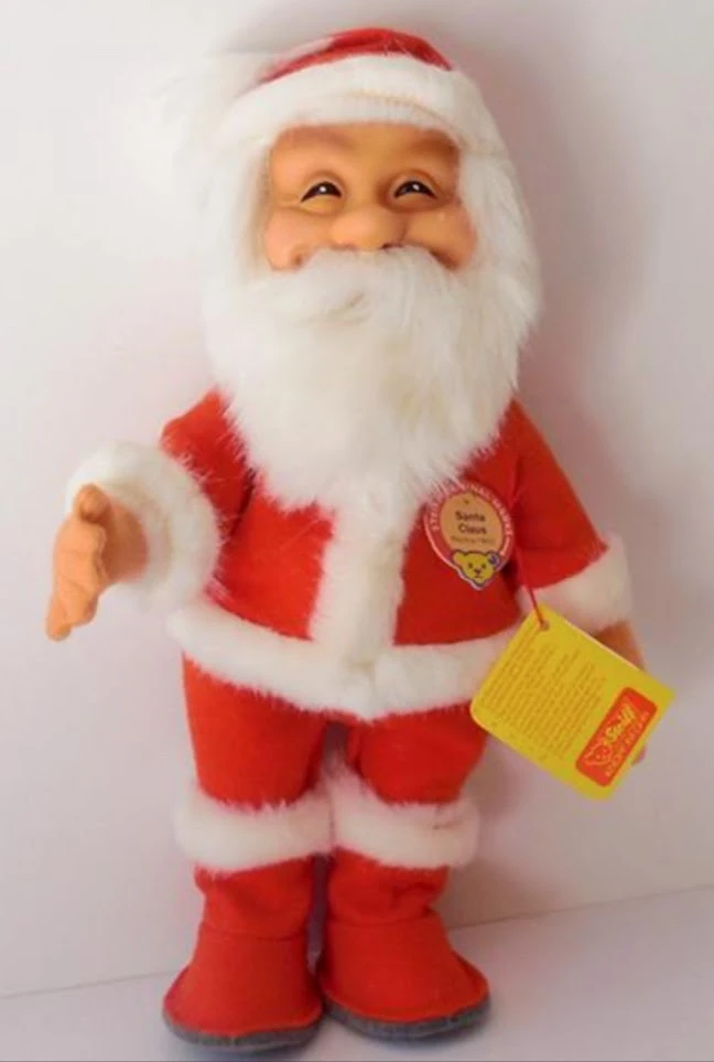 The Jolly History of Steiff’s Vintage Santa Claus Dolls