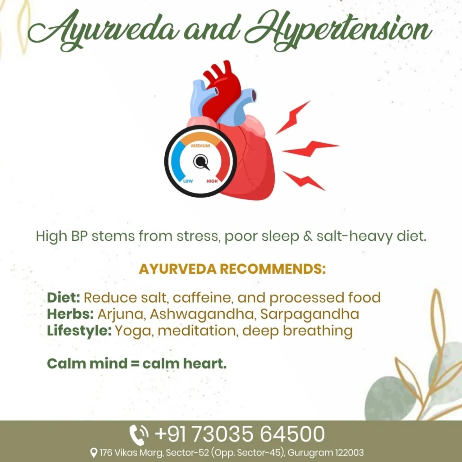 Overcoming Hypertension Naturally: Ayurvedic Meditation & Yoga Practices for Heart Health
