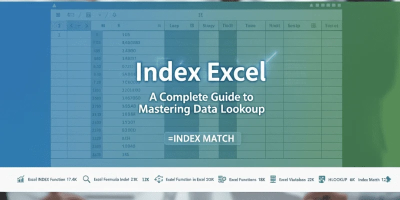 Advanced Excel Trends: How INDEX Is Being Used in Modern Dashboards