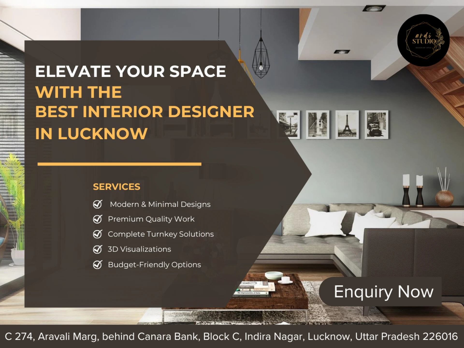 Modern Spaces by Expert Interior Designer in Lucknow