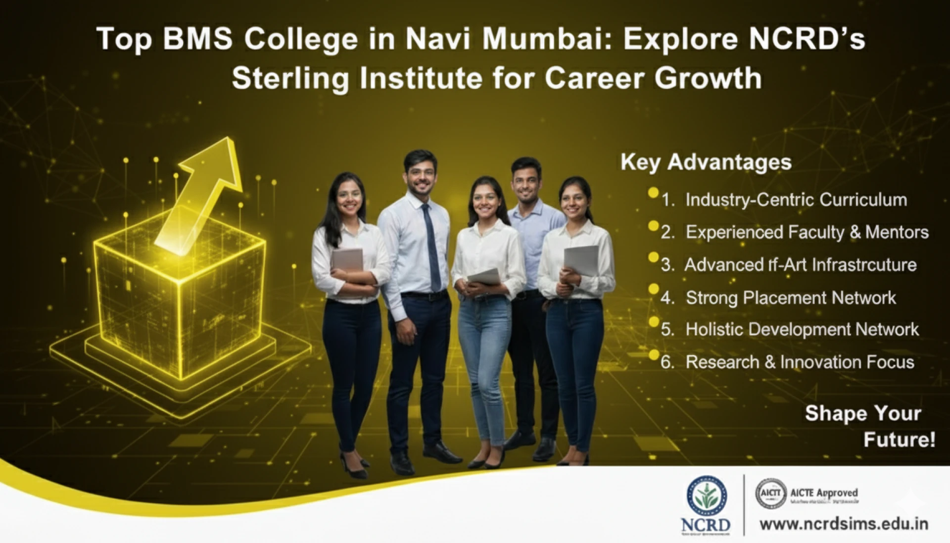 Draft: Top BMS College in Navi Mumbai: Explore NCRD’s Sterling Institute for Career GrowthMy Post Title
