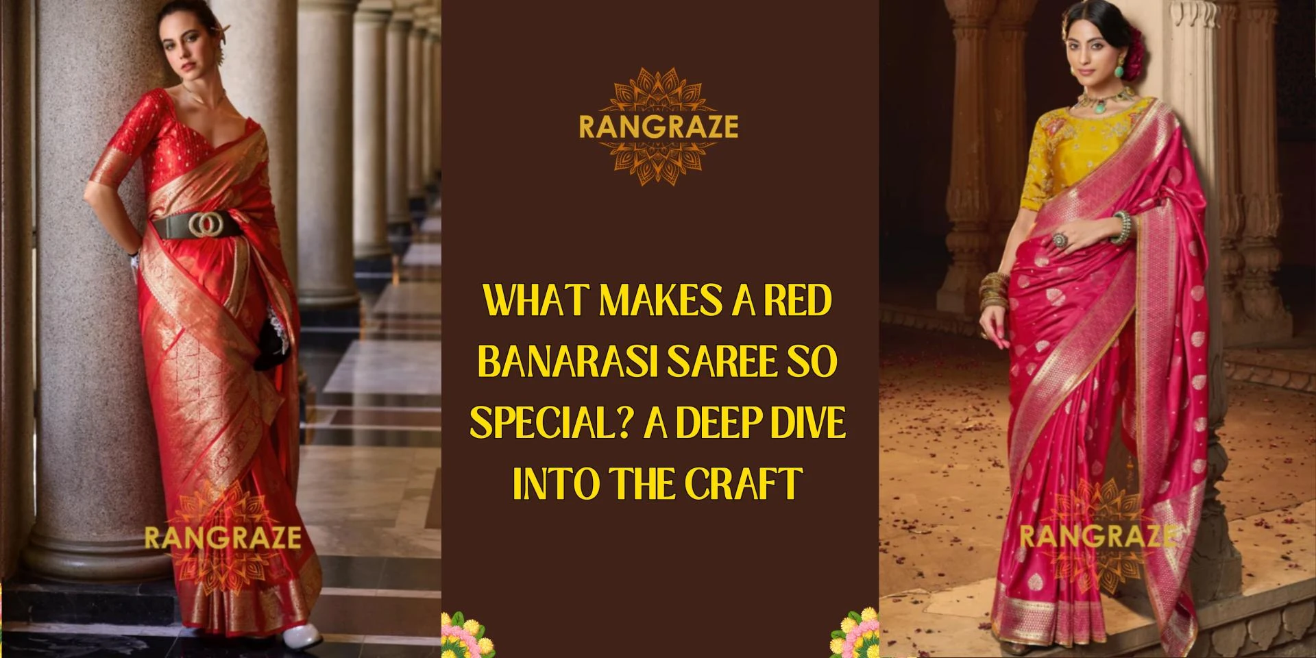 What Makes a Red Banarasi Saree So Special? A Deep Dive Into the Craft