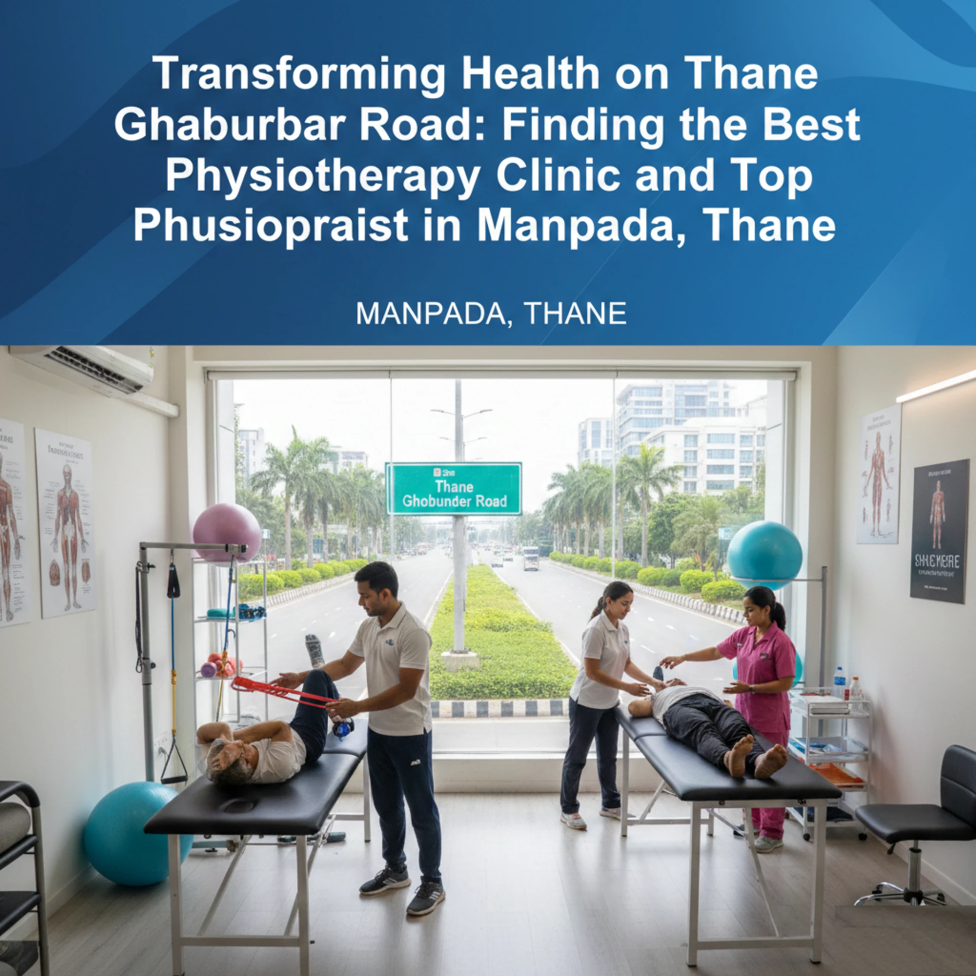 Transforming Health on Thane Ghodbunder Road: Finding the Best Physiotherapy Clinic and Top Physiotherapist in Manpada, Thane
