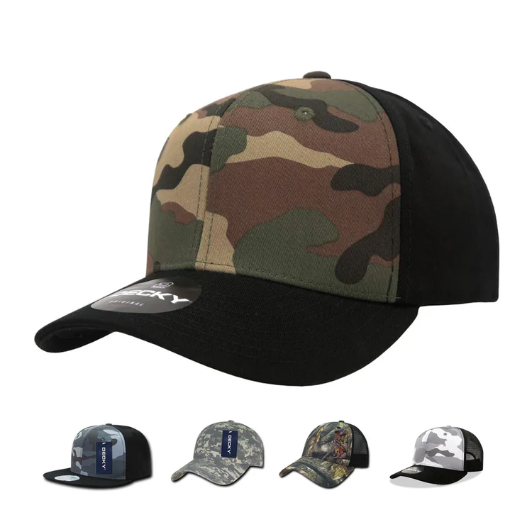 Camouflage Camo Hats, Caps, and Beanies Wholesale: A Growing Market for Outdoor and Urban Fashion