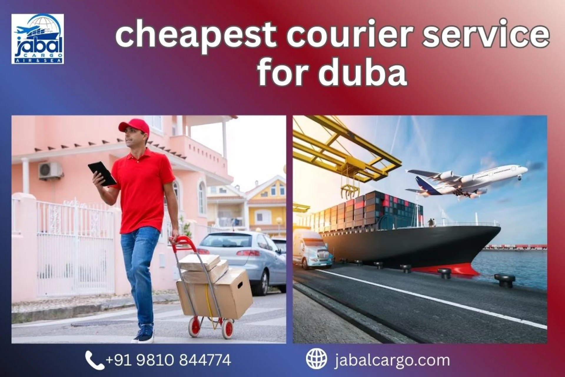 Cheapest Courier Service for Dubai & India | Affordable Shipping