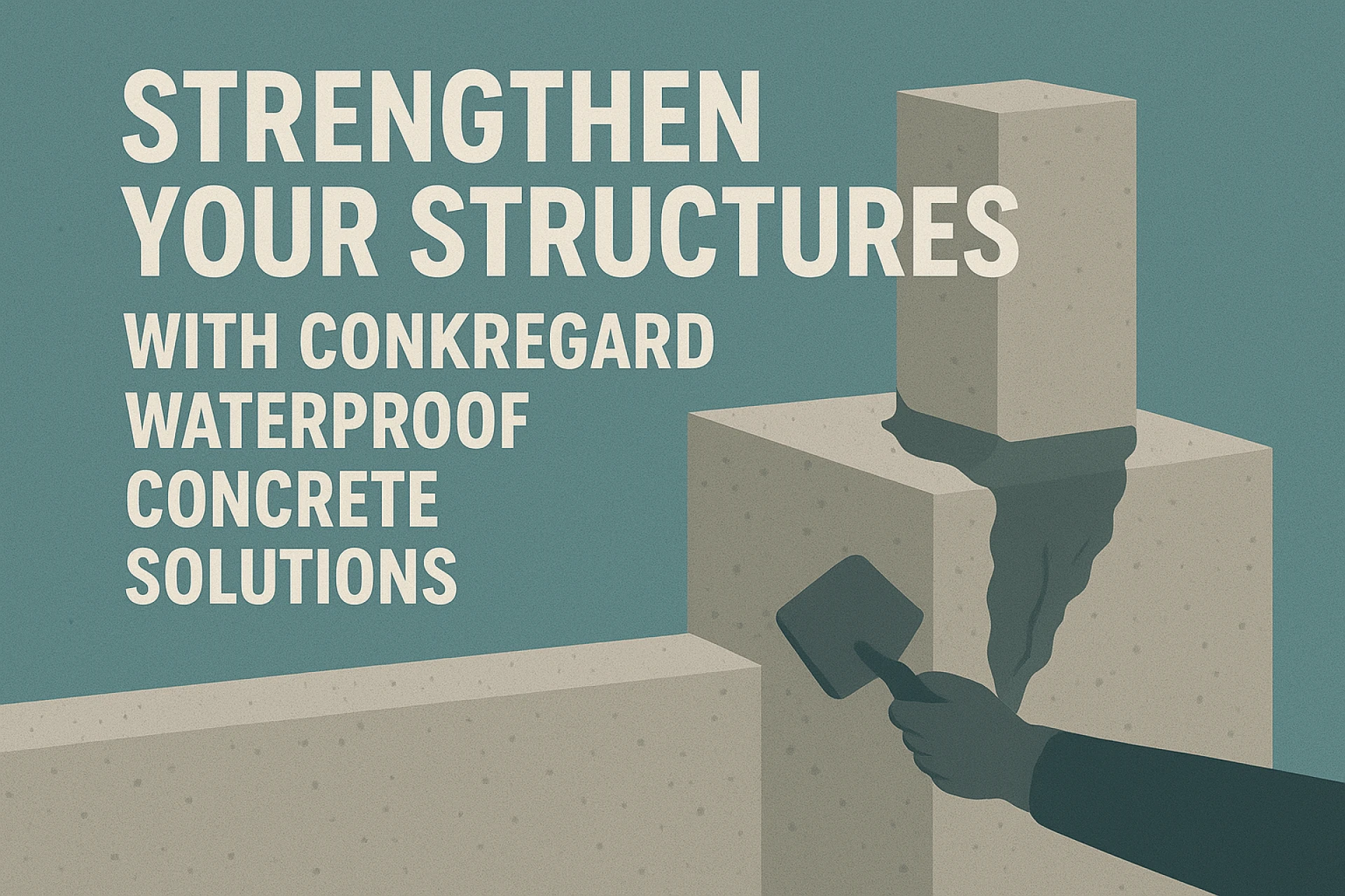 Conkregard Waterproof Concrete Solutions for Stronger and Safer Structures