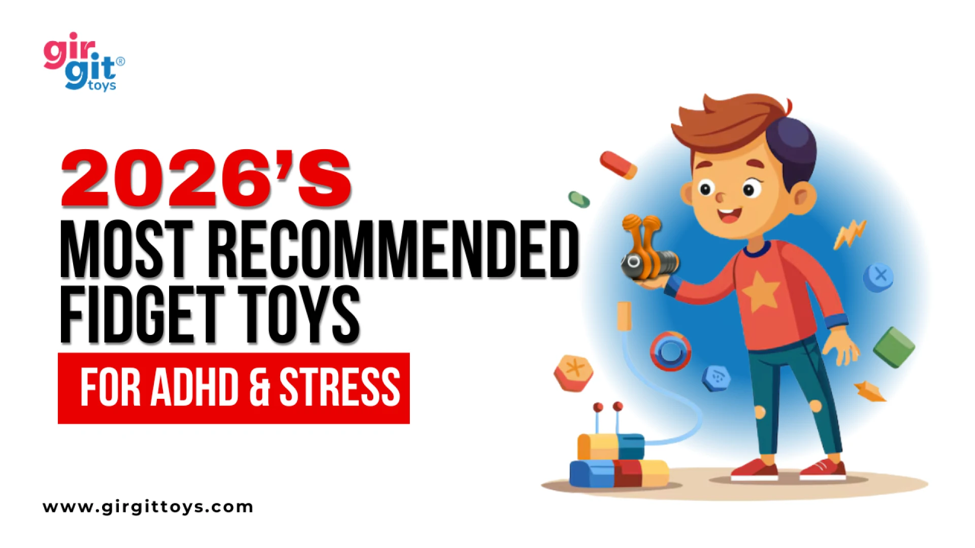 2026’s Most Recommended Fidget Toys for ADHD & Stress