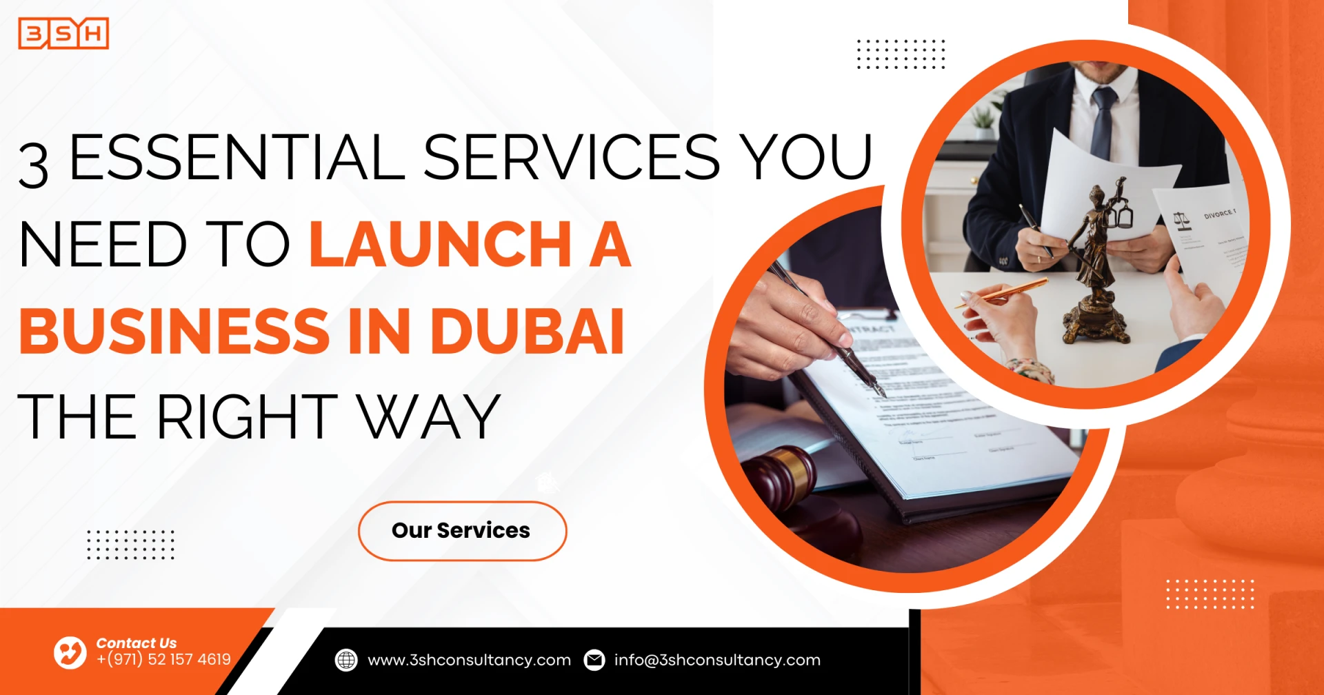 3 Essential Services to Launch Your Dubai Business