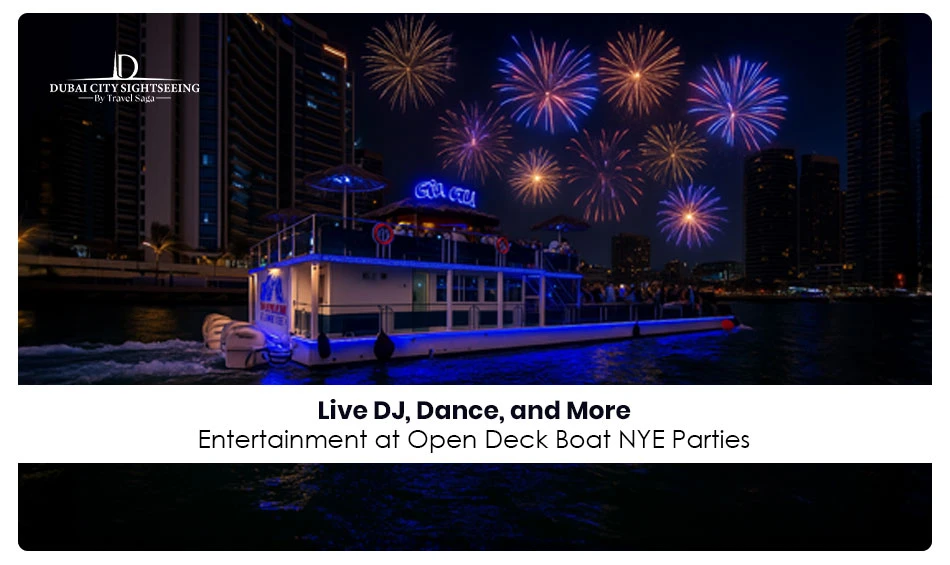 Live DJ, Dance, and More: Entertainment at Open Deck Boat NYE Parties 