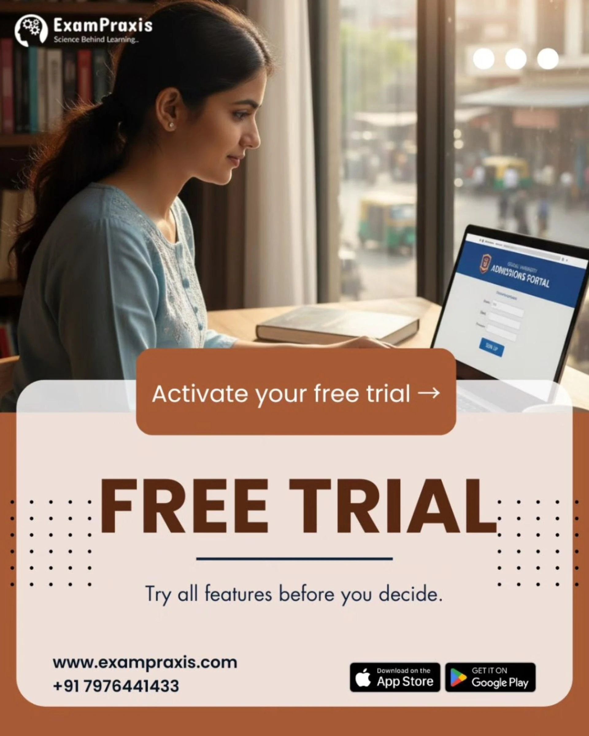 Conquer JEE Mains 2026 with Free Online Mock Tests on Exampraxis