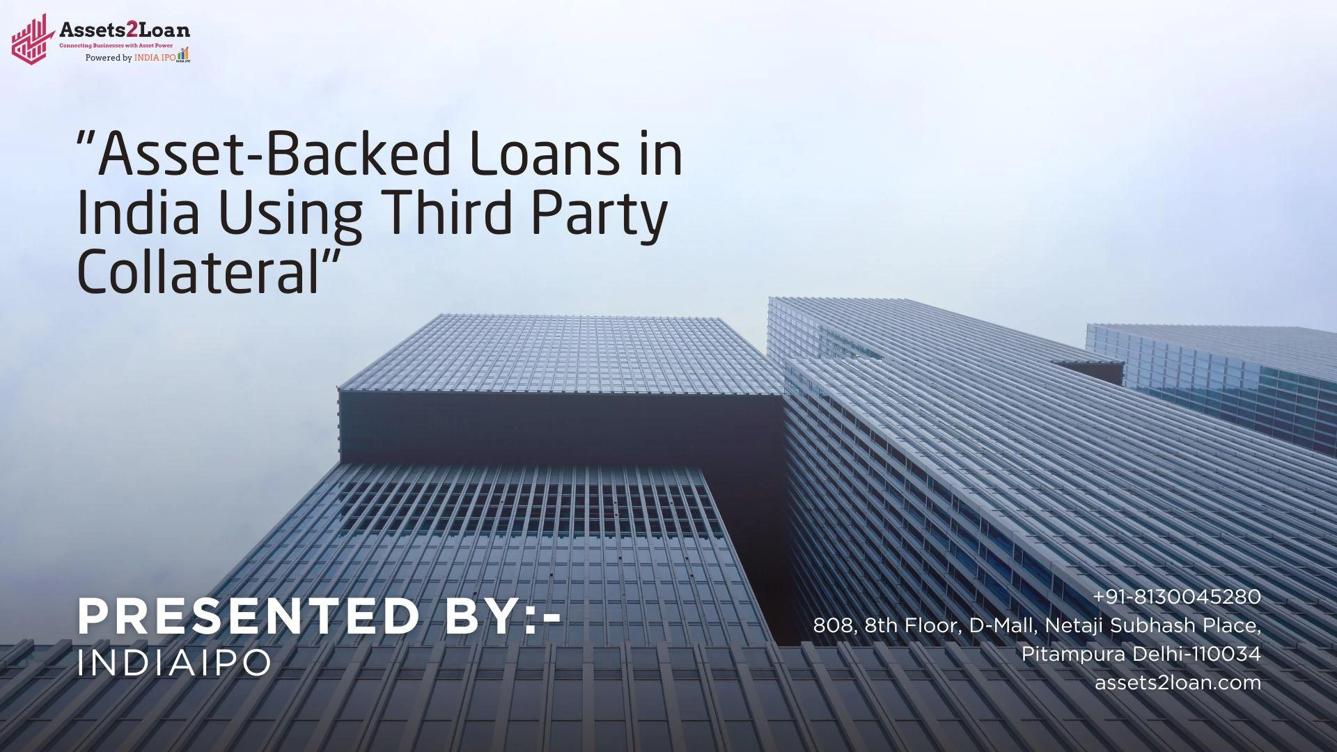 Asset-Backed Loans in India Using Third Party Collateral