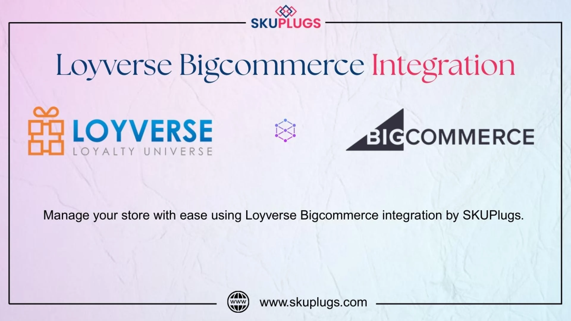 Loyverse POS and Bigcommerce Integration by SKUPlugs