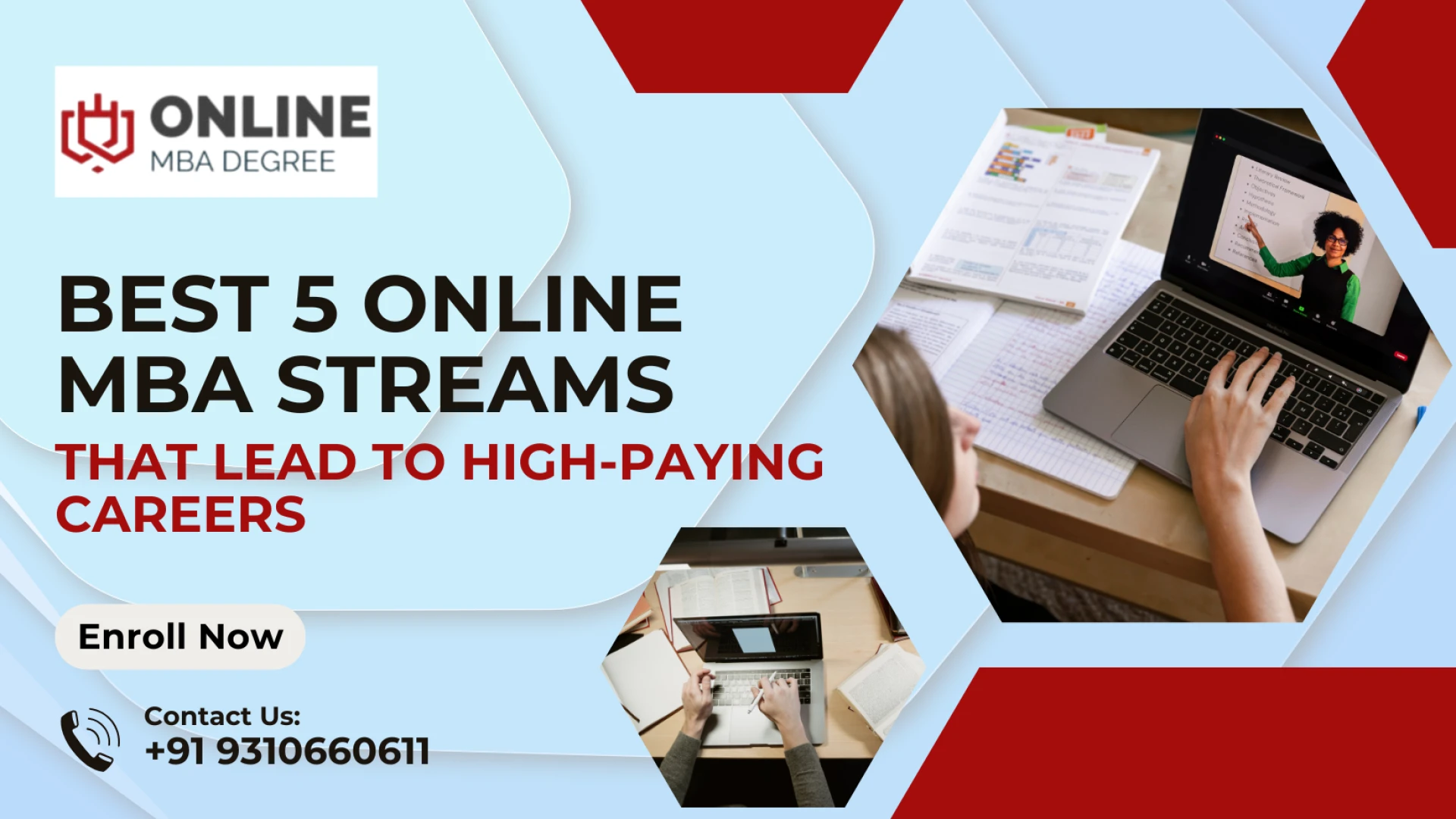 Best 5 Online MBA Streams That Lead to High-Paying Careers